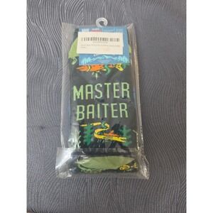 Lavley Fishing Socks Mens One Size Black New Master Baiter Novelty Gift